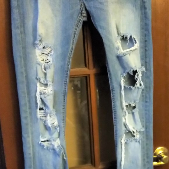 H+M-Distressed Straight Leg--29" - Picture 5 of 5